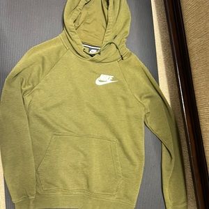 Nike green hoodie